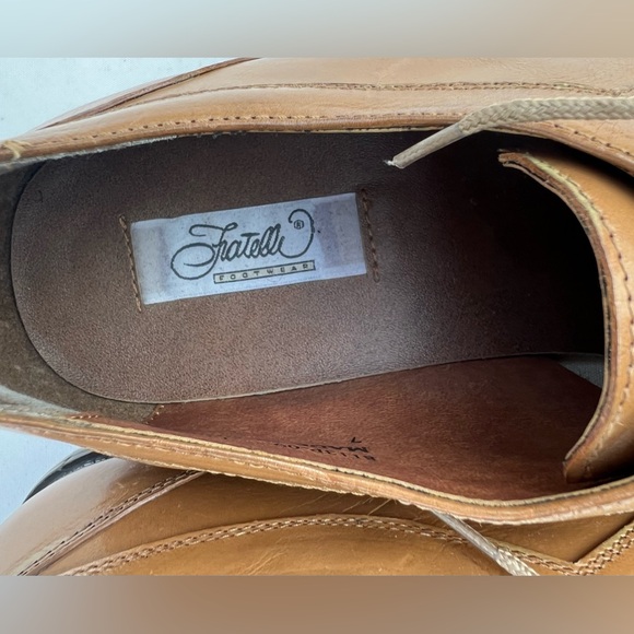 Fratelli Men’s Leather Shoe | beige brown | 13 - Picture 3 of 13
